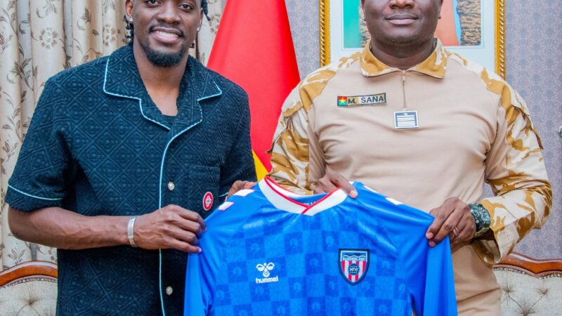 Sécurité : Bertrand Traoré témoigne son soutien aux forces combattantes