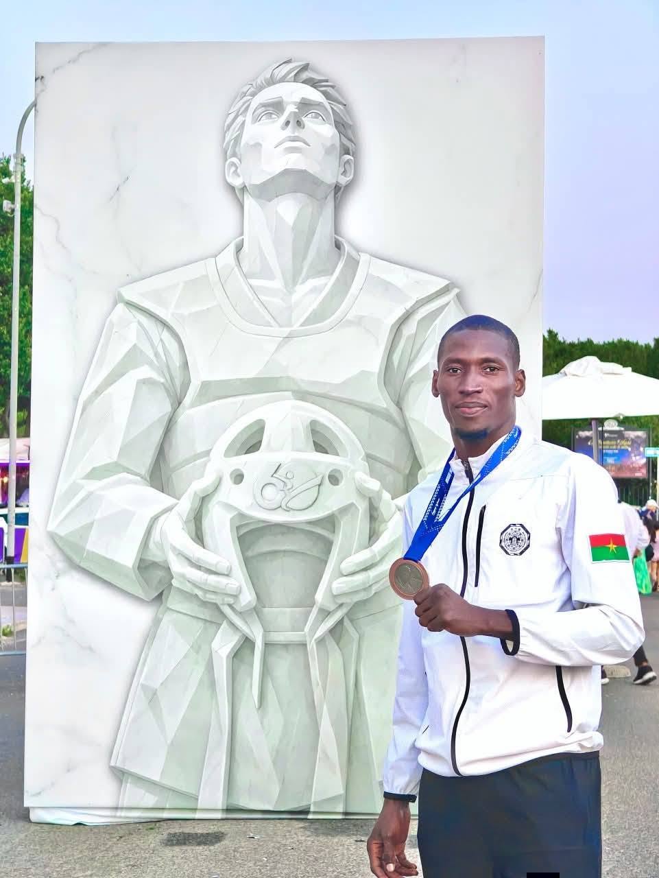 Grand Prix de Rome 2026 : l’Étalon taekwondo-in Idrissa Ibrahim Maïga en bronze 