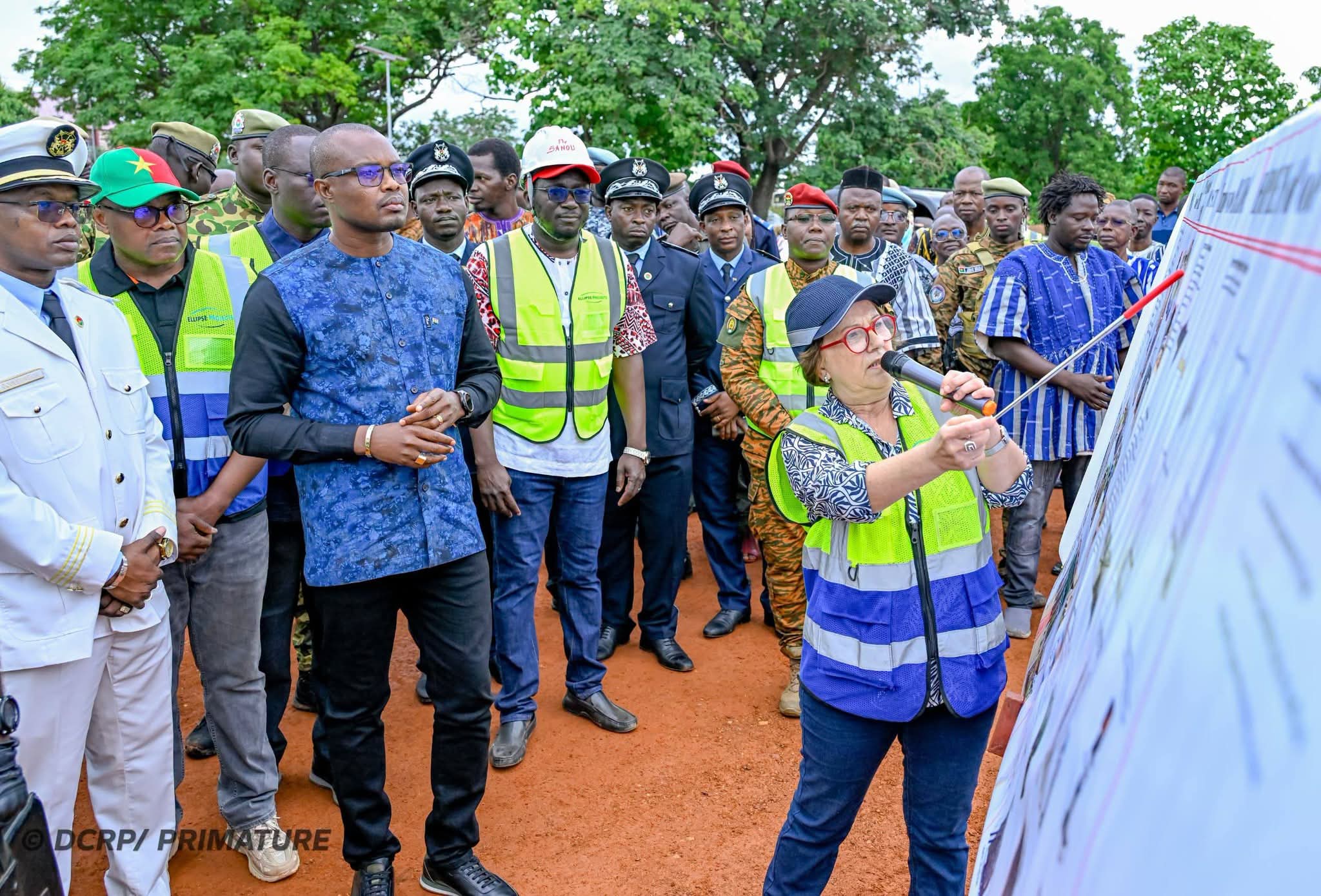 CHRU de Gaoua : le Premier ministre constate une avancée significative des travaux