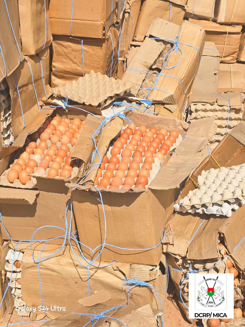 Lutte contre les pratiques commerciales illicites : 5 936 plaquettes d&rsquo;œufs mises hors d&rsquo;état de nuire