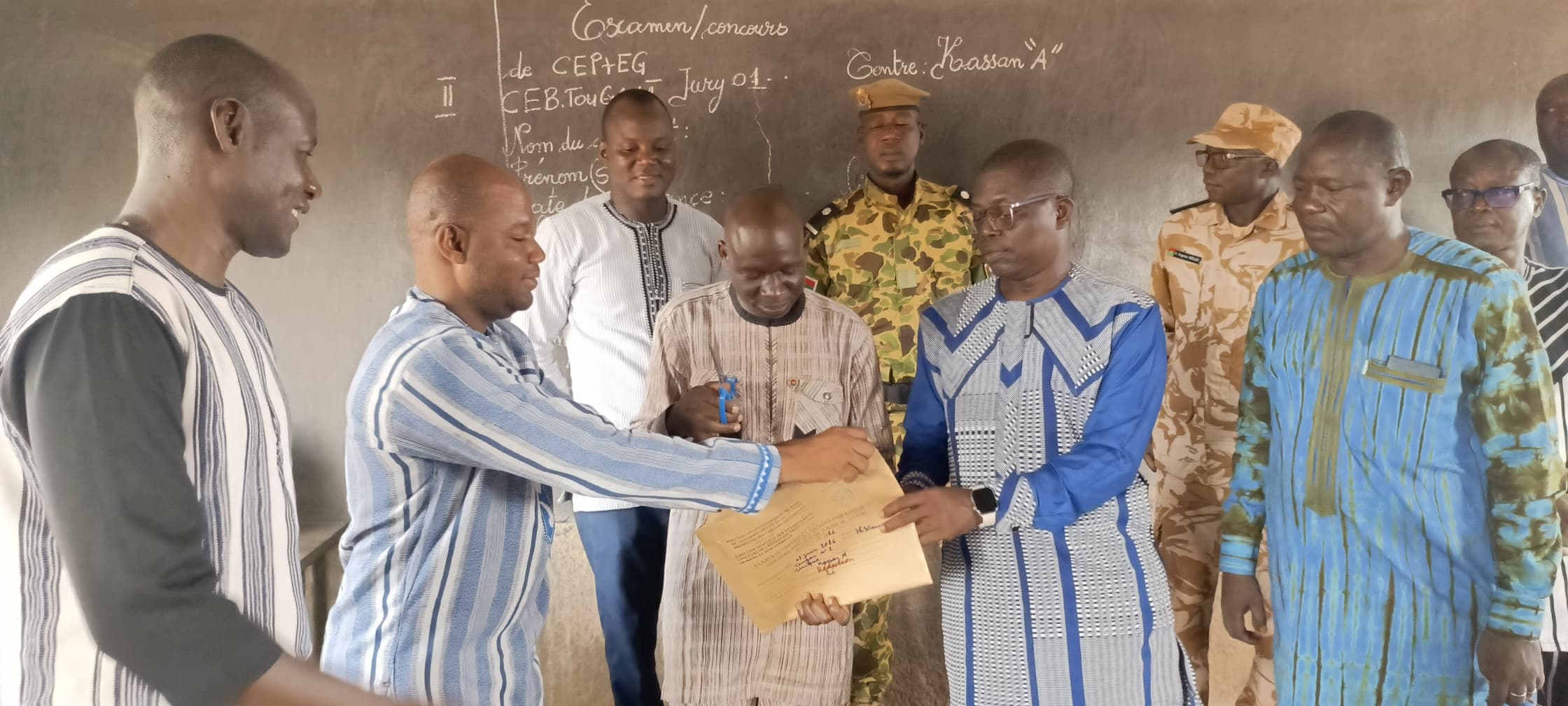 Sourou : Les examens lancés dans la localité reconquise de Kassan