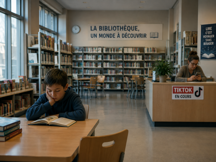 Vacances scolaires : quand la bibliothèque devient un lieu déserté