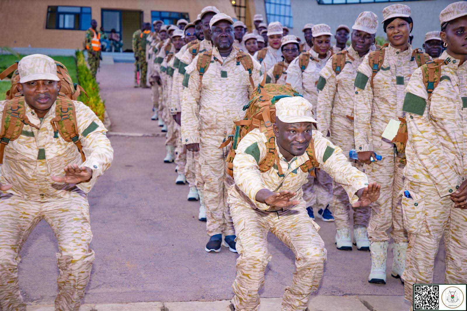 PRÉSIDENCE DU FASO:Des cadres en immersion patriotique et militaire 