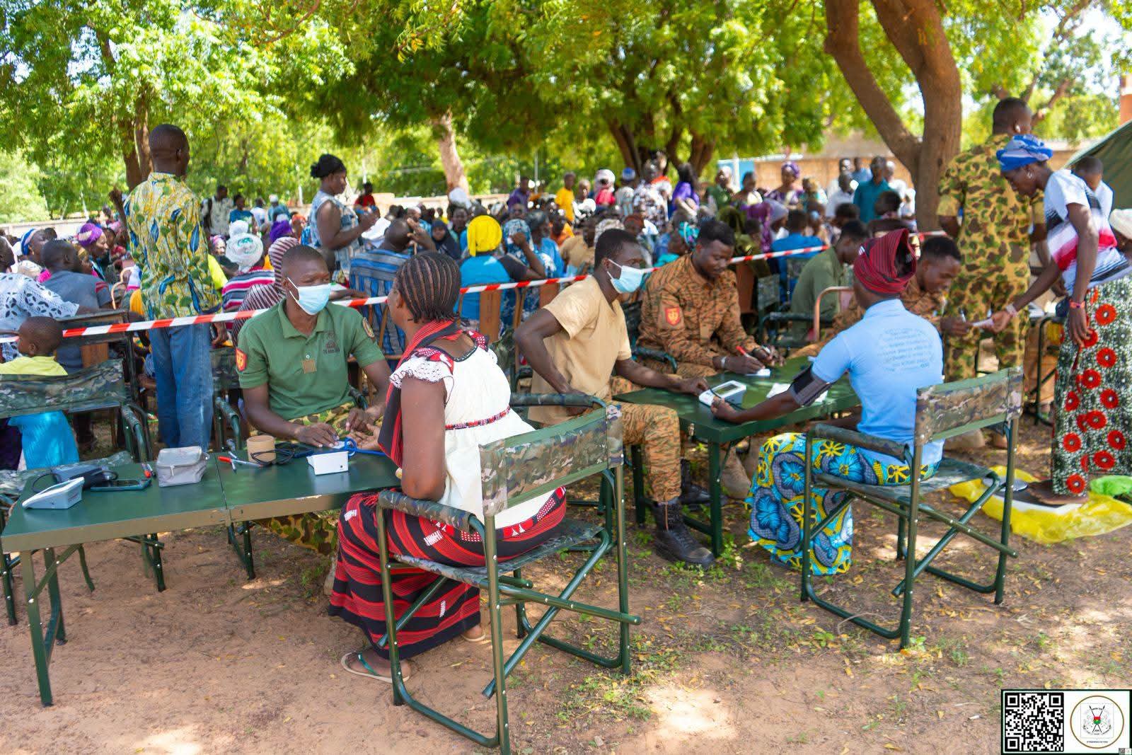 Fada N’Gourma : L&rsquo;armée déploie un hôpital de campagne pour les plus vulnérables