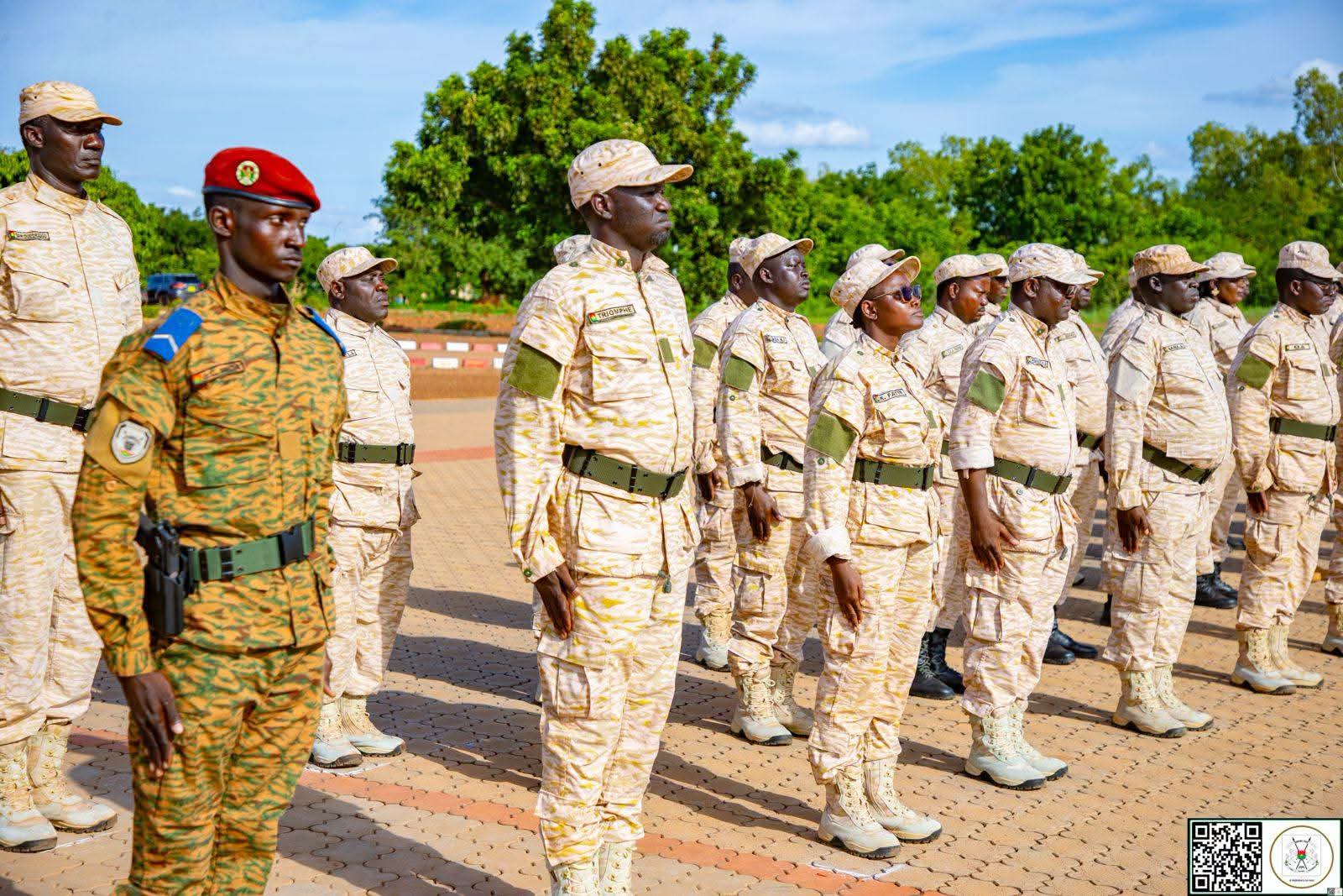 Formation militaire patriotique : une cuvée d’élites pour la Présidence du Faso   ‎