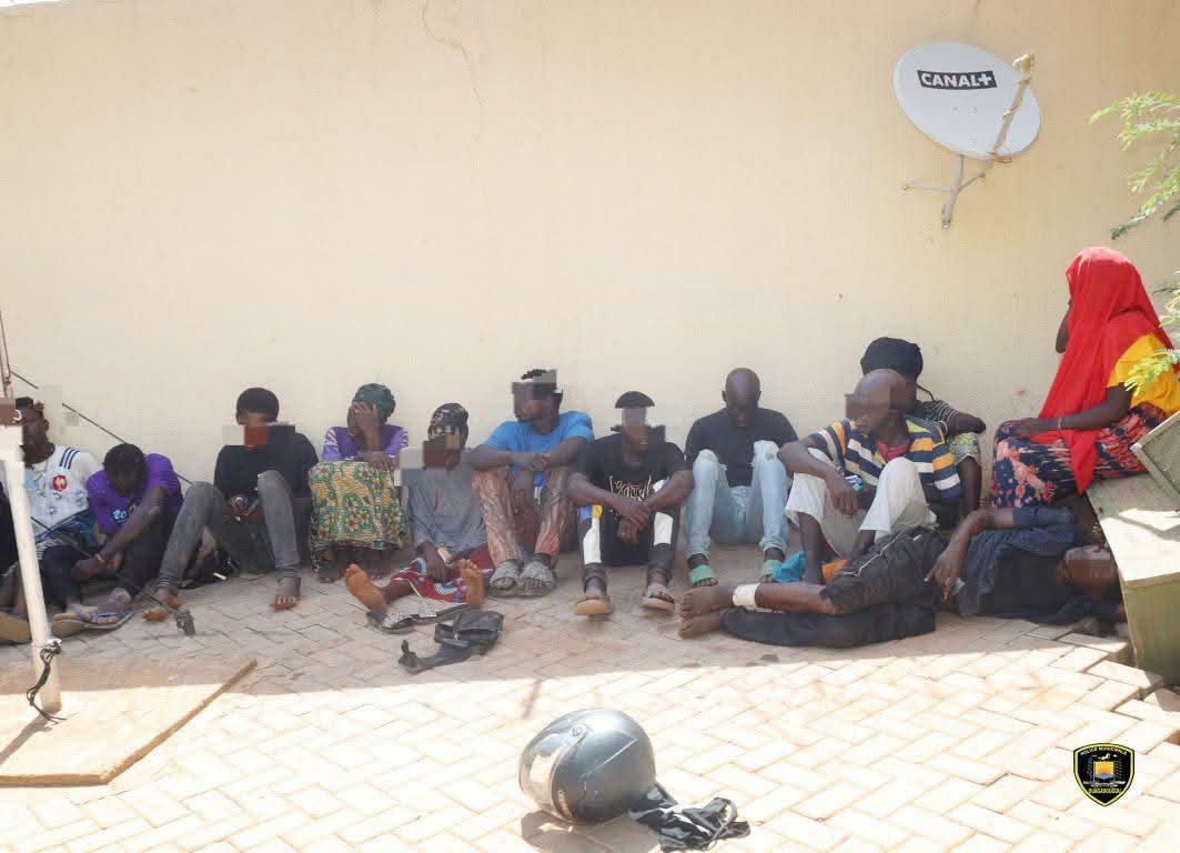 Consommation de stupéfiants à Ouagadougou : interpellation de dix individus pris en flagrant délit
