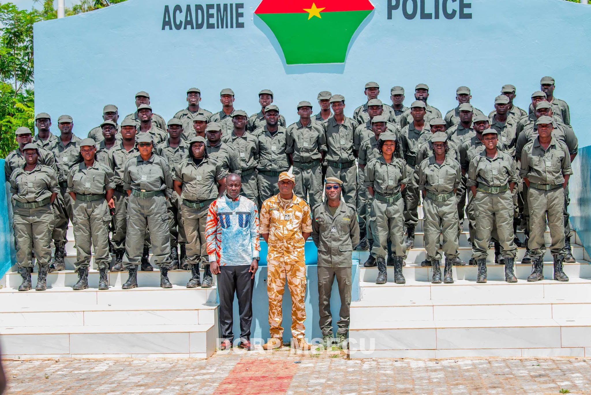 43 journalistes en immersion patriotique à l’Académie de Police de Pabré