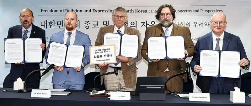 Des organisations internationales de défense des droits humains alertent sur les libertés de religion et d’expression en Corée du Sud