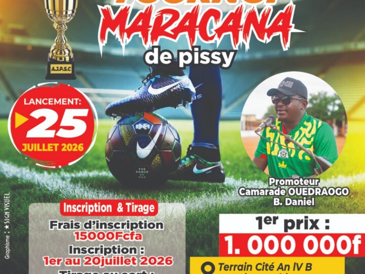 Grand Tournoi Maracana de Pissy : la 5ᵉ édition mise sur la cohésion sociale et la promotion des jeunes talents