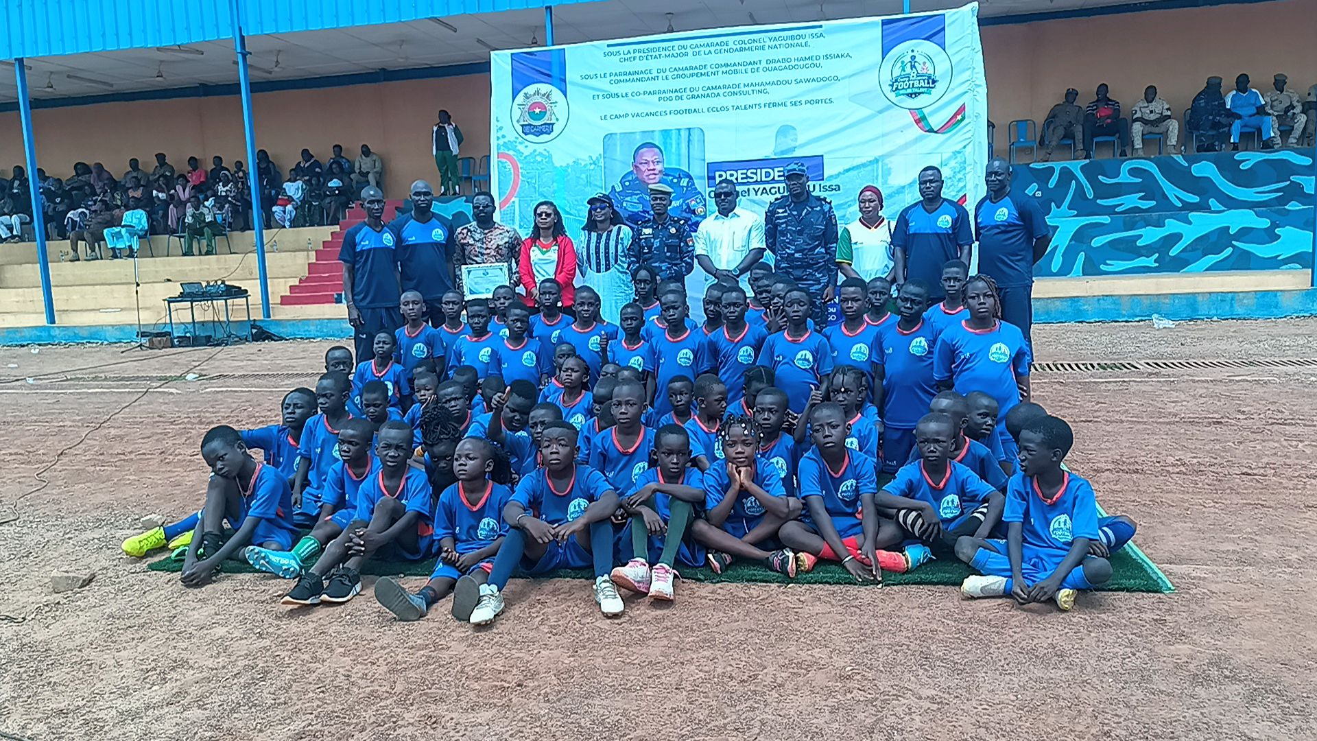 Football et patriotisme : le Camp « Éclos Talents » boucle avec succès sa première édition