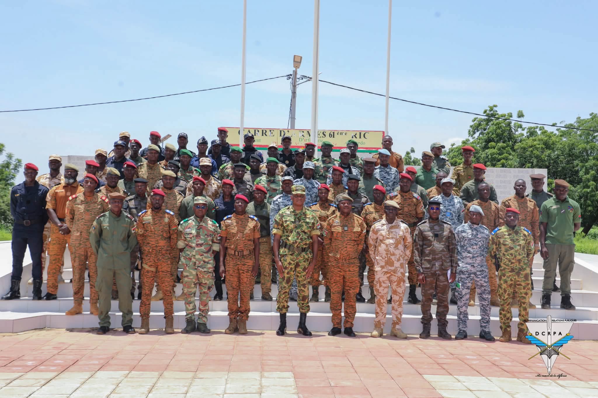 FIN DE LA TOURNEE OPÉRATIONNELLE DU CEMGA : ENGAGEMENT TOTAL DES FORCES COMBATTANTES DU NAKAMBÉ 