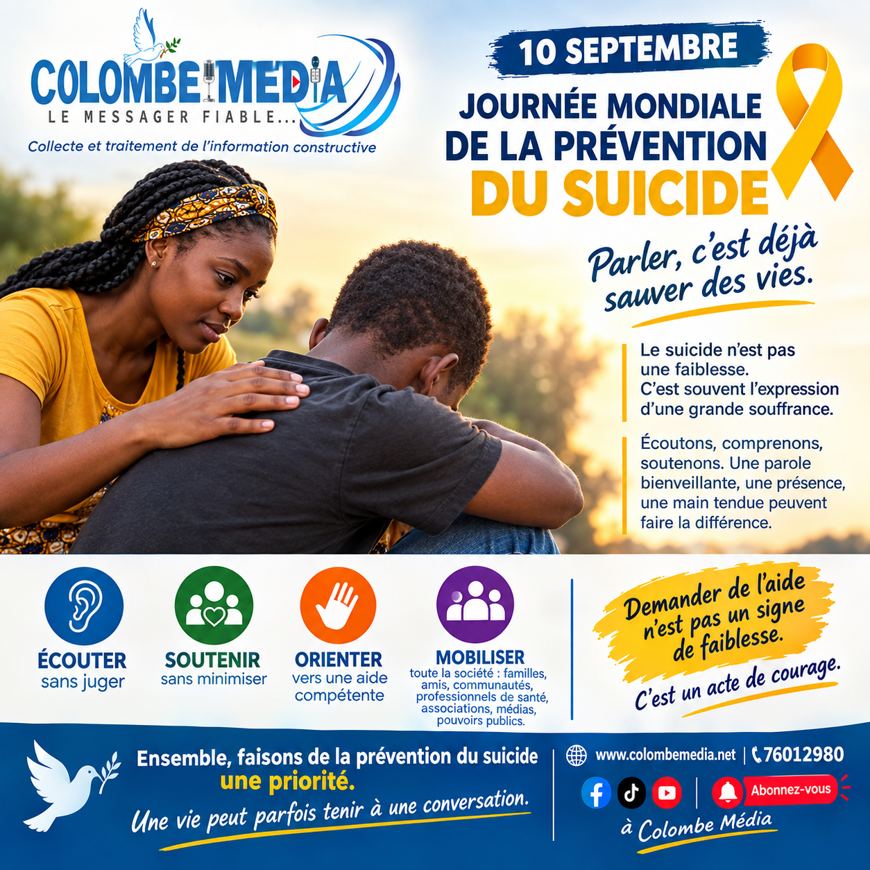 Prévenir le suicide : écouter, comprendre, agir