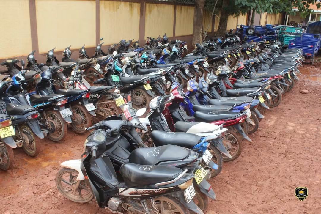 OPÉRATION DE CONTRÔLE DU PORT DU CASQUE: plus de 1700 engins mis en fourrière à Ouagadougou