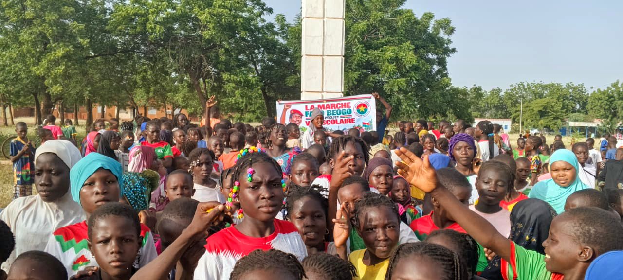 Tougan : Des élèves marchent sur les traces de Thomas Sankara